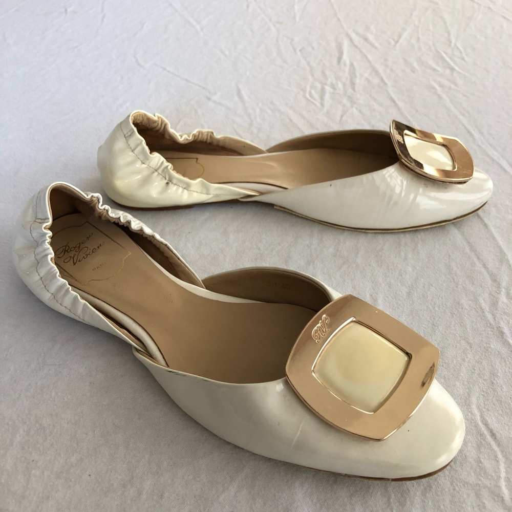 Roger and Vivier Chips Ballerinas